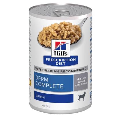 Hill's Prescription Diet Derm Complete για Σκύλους με Ρύζι & Αυγό