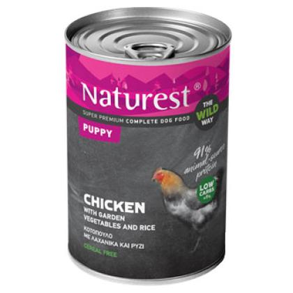 Naturest Puppy Chicken with Garden Vegetables & Rice