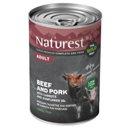 Naturest Adult Pork & Beef with Carrots & Sunflower Oil