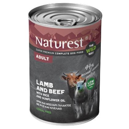 Naturest Adult Beef & Lamb with Rice & Sunflower Oil