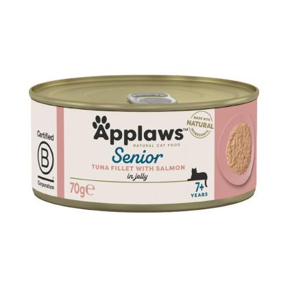 Applaws Senior Cat Τόνος & Σολομός 70g