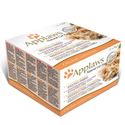 Applaws Multipack Adult Cat Selection 12x70g